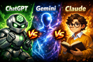 ChatGPT vs Gemini vs Claude em 2026: descubra qual IA domina o mercado de games